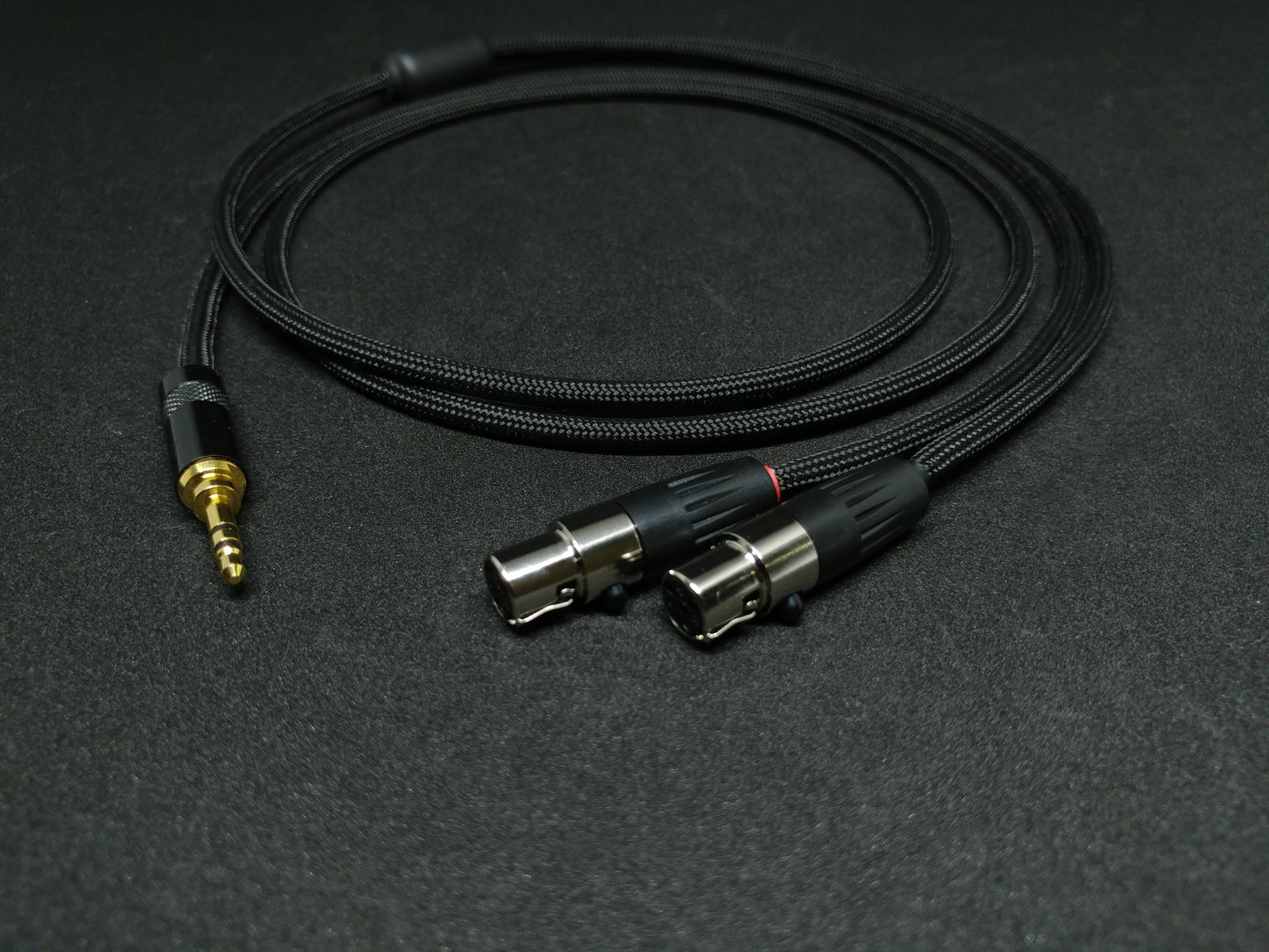 Dual 4 Pin Mini XLR - Headphone Cable - [CLEARANCE]
