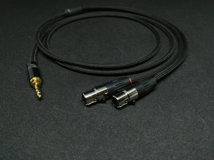 Dual 4 Pin Mini XLR - Headphone Cable - [CLEARANCE]