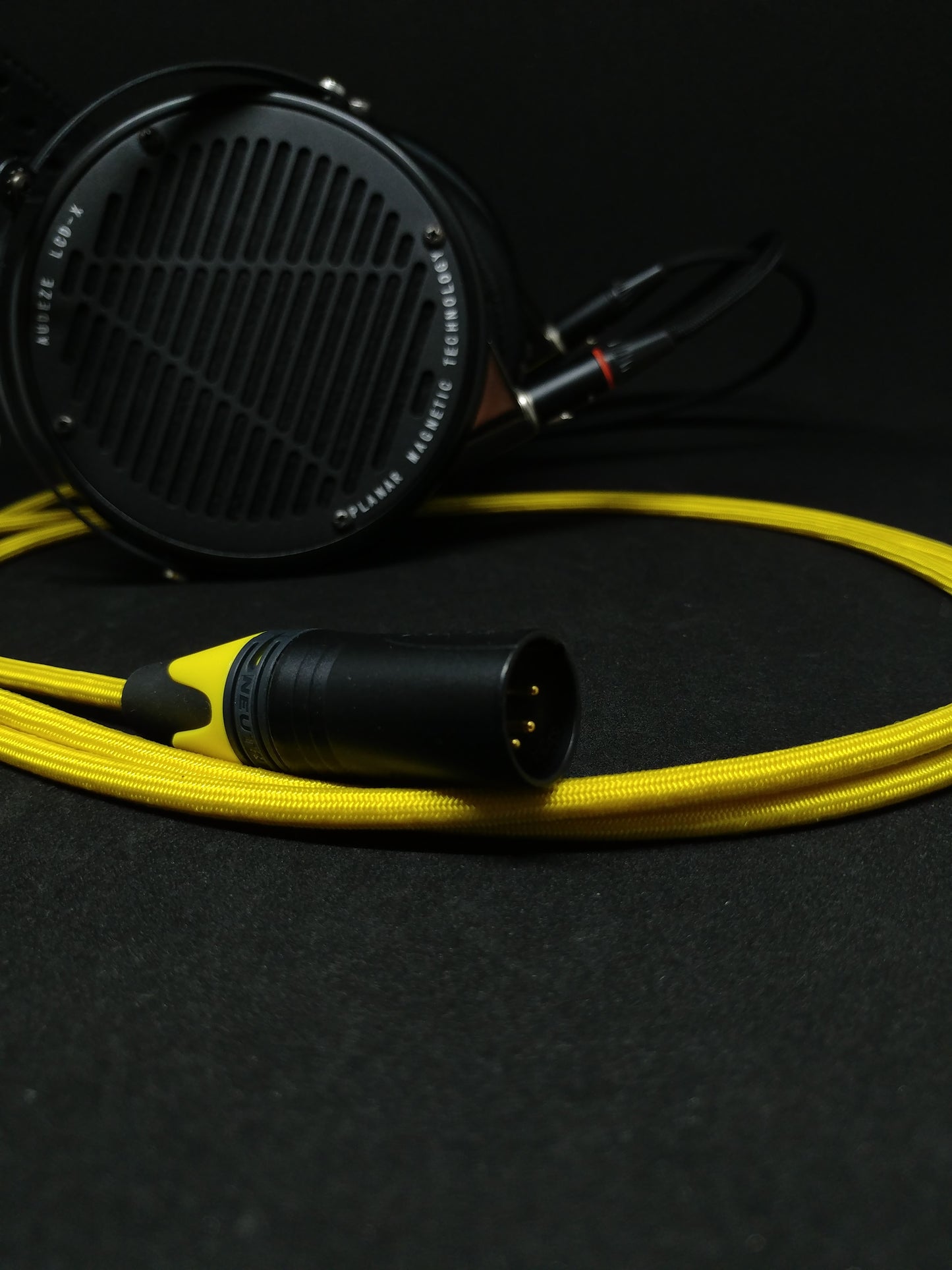 Dual 4 Pin Mini XLR Custom Headphone Cable | Air
