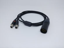 Load image into Gallery viewer, Dual 4 Pin Mini XLR Headphone Cable | Elemental
