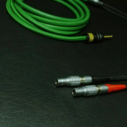 Focal Utopia Custom Headphone Cable | Green | Air+