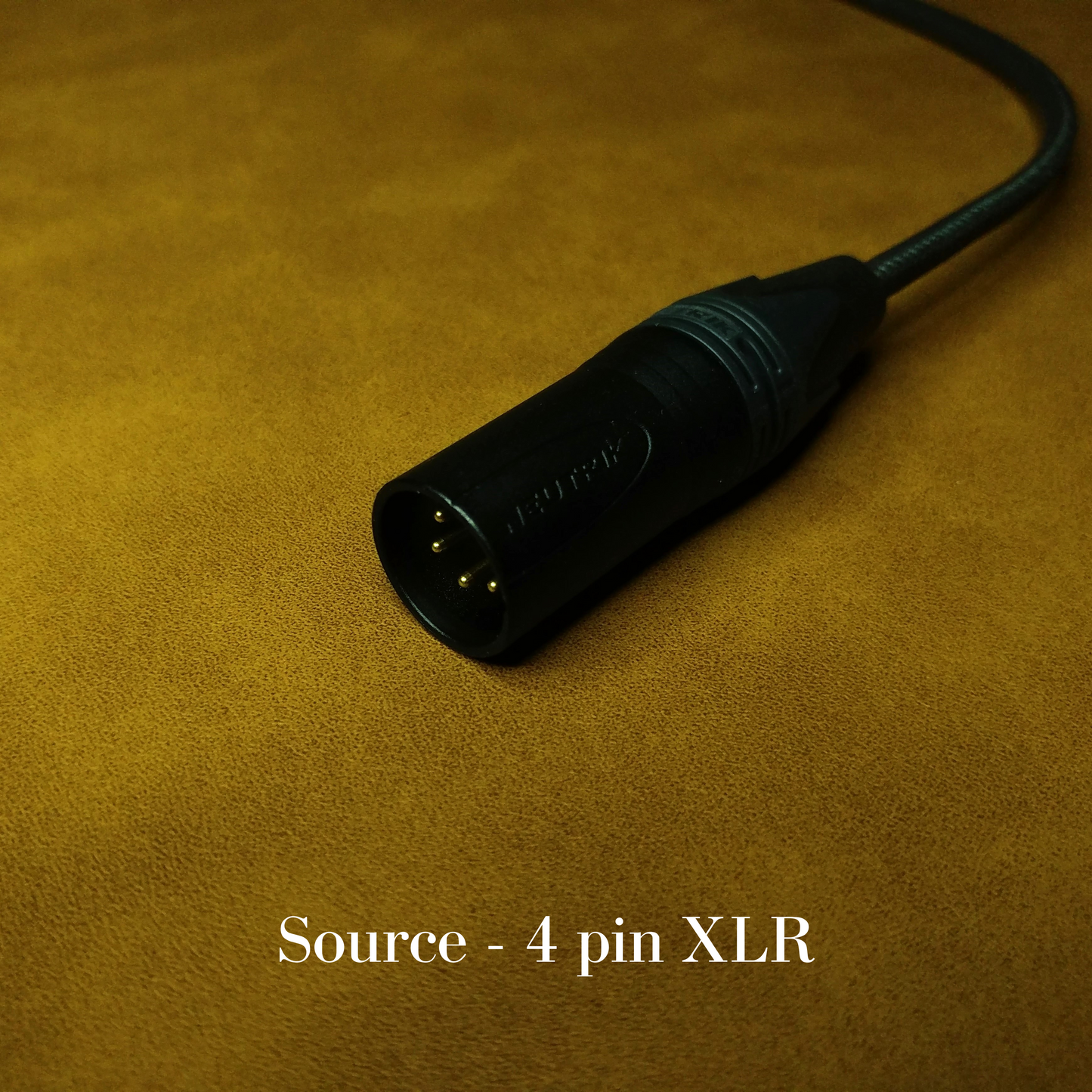 Dual Extended 3.5mm Custom Headphone Cable | Black | Air+