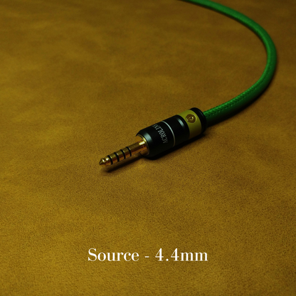 Dan Clark Audio / MrSpeakers - Dual Entry Custom Headphone Cable | Green | Air+