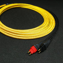 Load image into Gallery viewer, Sennheiser HD600 custom headphone cable with 6.35mm
