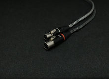 Load image into Gallery viewer, Dual 4 Pin Mini XLR Headphone Cable | Taijitu

